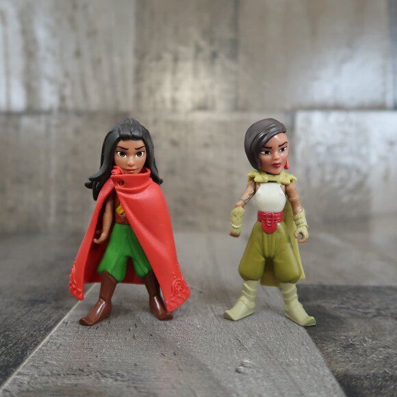 Disney Raya & The Last Dragon Raya Namaari 3" Action Figure Toys Moveable Arms - Picture 1 of 5